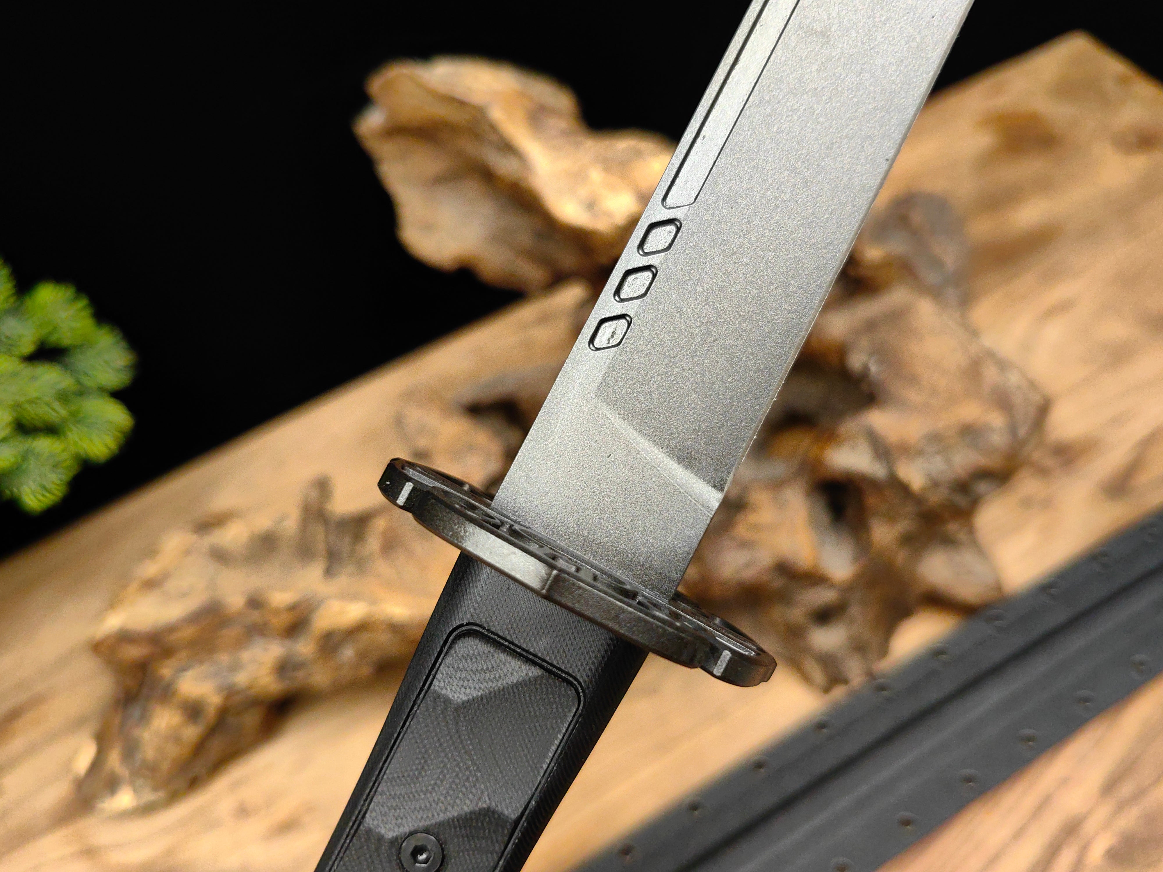 5160 Steel Tactical Katana – G10 Handle with Kydex Sheath