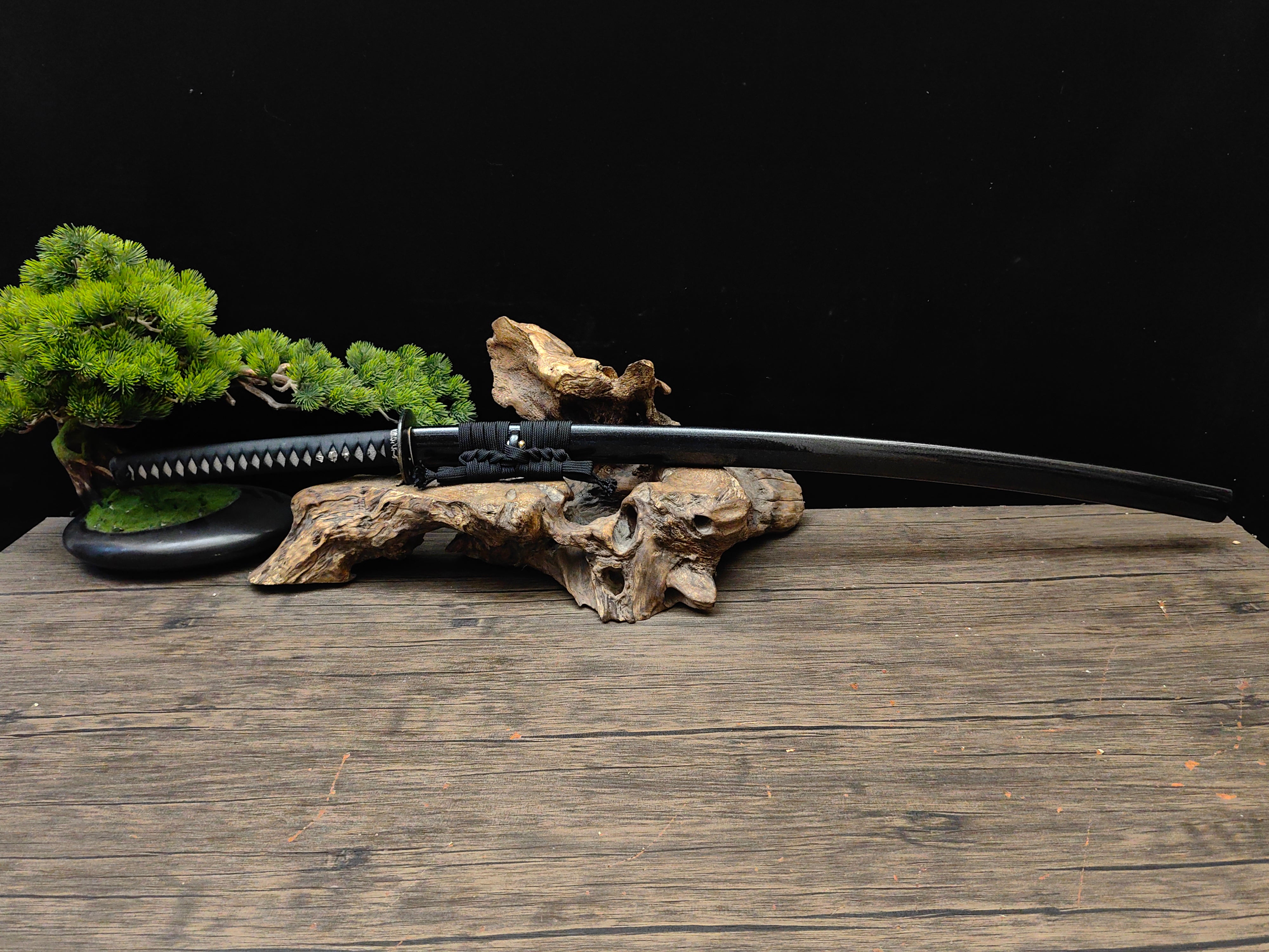 S7 Steel Heavy-Cutting Katana – Forged for Extreme Impact
