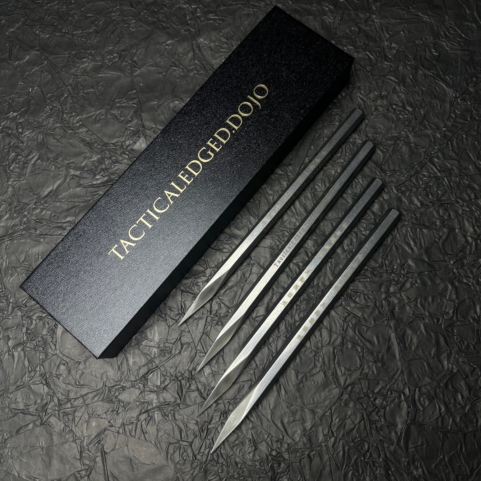 Sixth/MARTIAL LAW SWEDENBORG(DIEZW3Eメンバー Wanderer Bo-Shuriken】 in Silver (4 Pieces) – TacticalEdged.Dojo