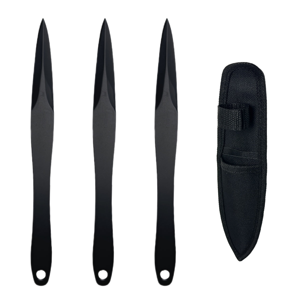 [US Amazon Available] Willow Star in Black-Throwing Knife (3 Pieces)