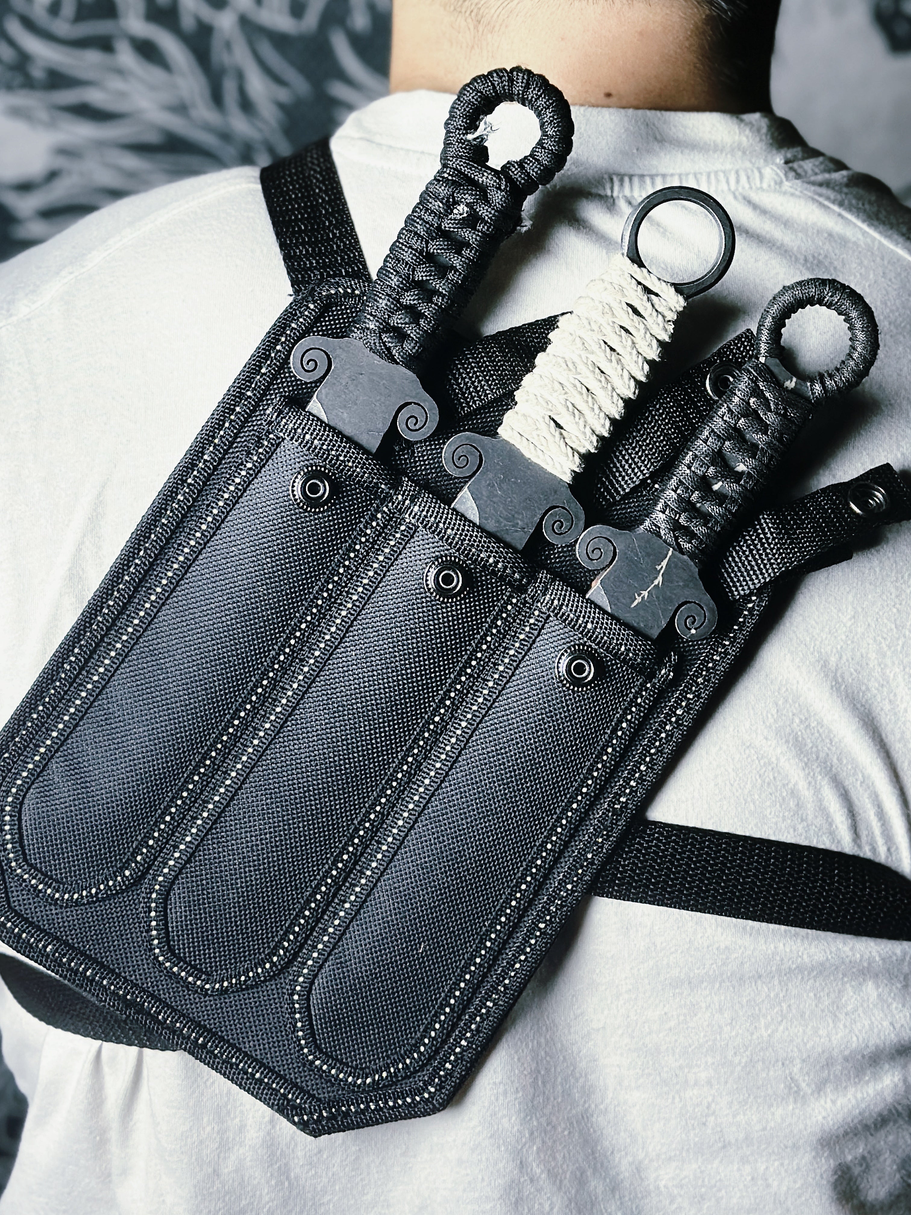 Spike Holster】-Vambrace; Compatible with 10mm shurikens
